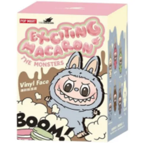 Genuine Authentic Labubu The Monsters Exciting Macaron Blind Box