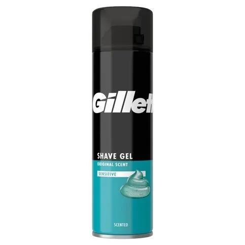 GILLETTE CLASSIC SHAVE GEL SENSITIVE 200ML
