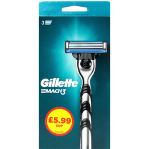 Gillette Mach 3 Razor 3 Pack