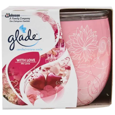 Glade Candle With Love 120g