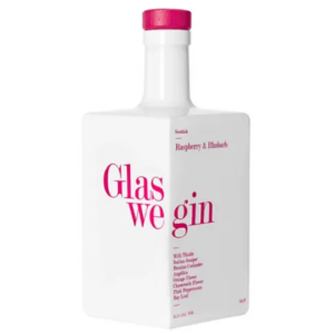 Glaswegian Raspberry & Rhubarb Gin 70cl