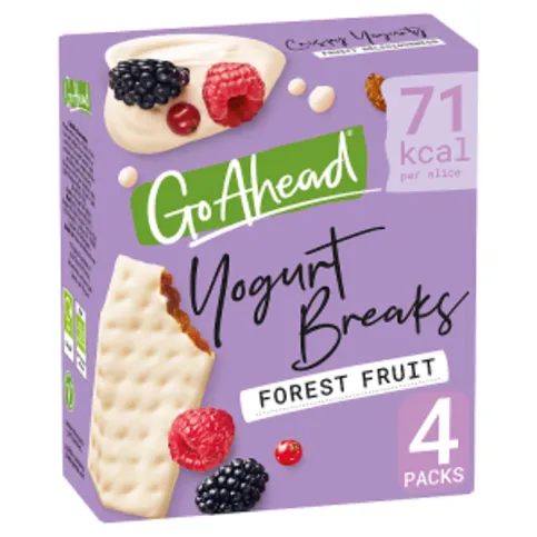 Go Ahead Yogurt Break Forest Fruit 4pk
