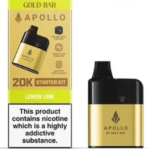 Gold Bar Apollo 20k Lemon Lime
