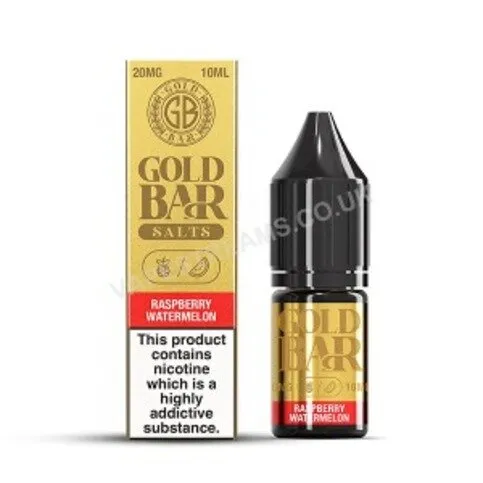 Gold Bar Salts 20mg/10 Ml Raspberry Watermelon