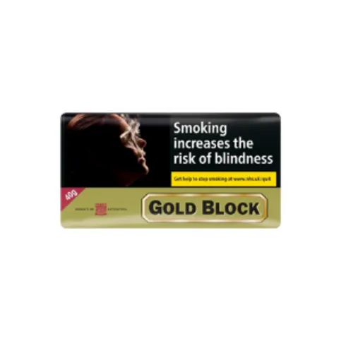 Gold Block Pipe Tobacco 40g