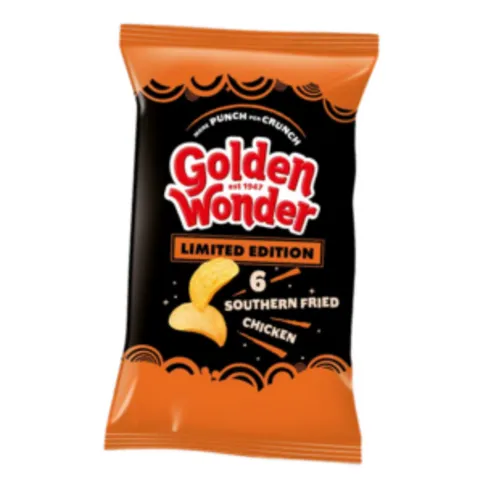 Golden Wonder Limited Edition Southern Fried Chicken 6 x 25g
