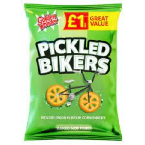 Golden Wonder Pickled Bikers 50g