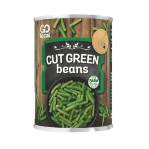 Go Local Cut Green Beans 400g