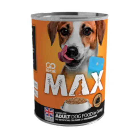 Go Local Max Adult Dog Food Chicken Chunks in Gravy 400g