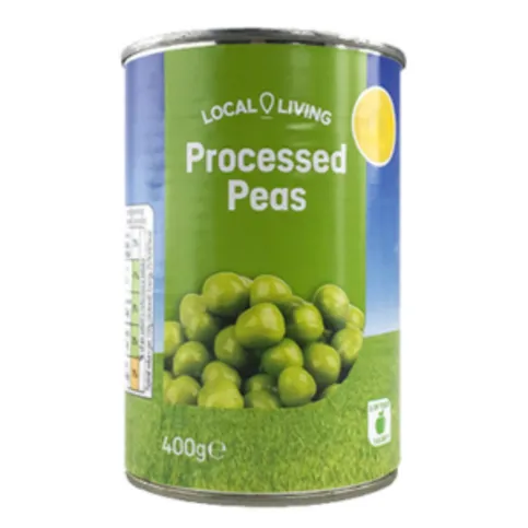 Go Local Processed Peas 400g