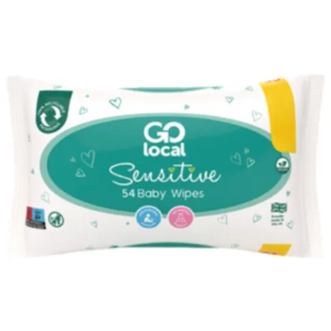 Go Local 54 Sensitive Baby Wipes
