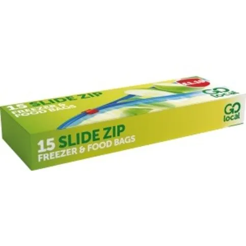 GO LOCAL SLIDE ZIP FREEZE BAGS PM 1