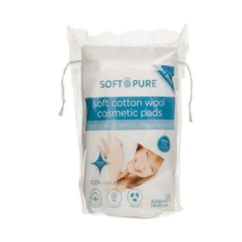 Go Local Soft & Pure Cotton Wool Oval Cosmetic Pads 50's