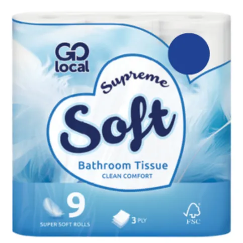Go Local Soft Tissue 9 Rolls