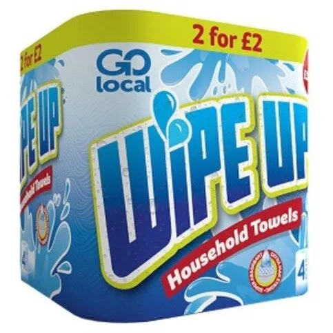 Go Local Wipe Up Household Towels