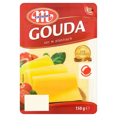 Mlekovita Gouda Cheese Slices 150g