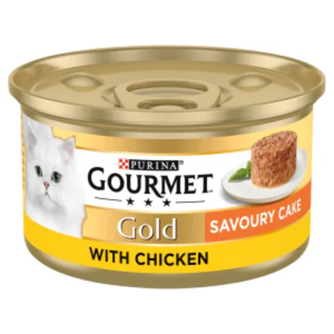 Gourmet Gold Savoury Cake with Chicken 85g