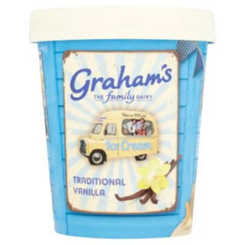 Graham's Vanilla Ice Cream 500ml