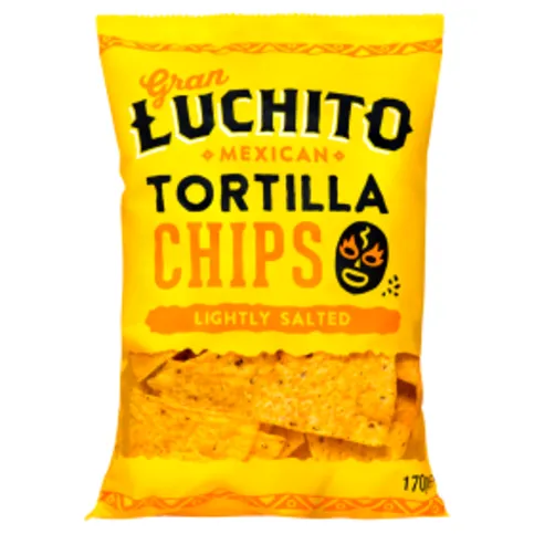 Gran Luchito Mexican Tortilla Chips Lightly Salted 170g