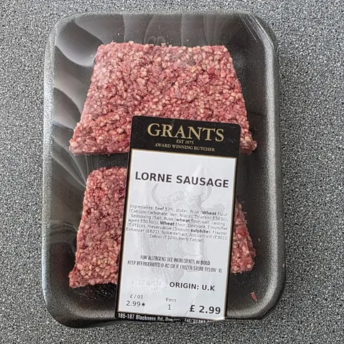 Grants Lorne Sausage
