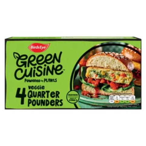 Green Cuisine Quarter Veggie Pounder 4 Pack