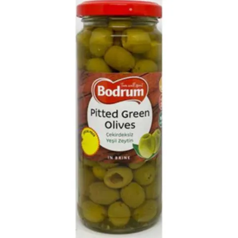 Bodrum Pitted Green Olive 330g