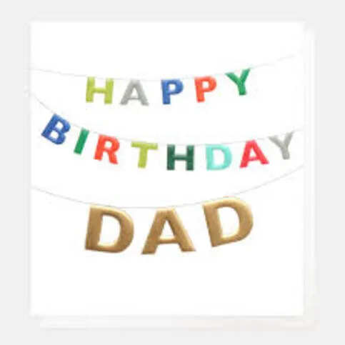Happy Birthday Dad Card