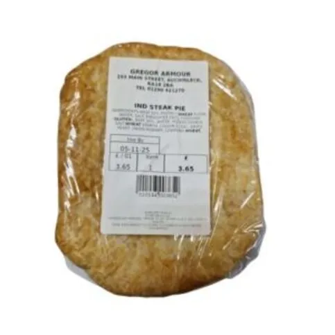 Gregor Armour Individual Steak Pie