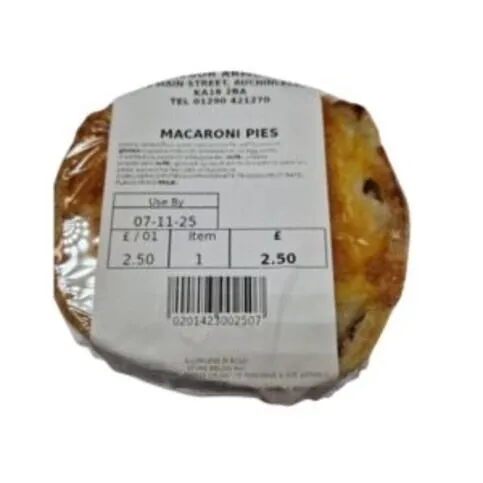 Gregor Armour Macaroni Pie
