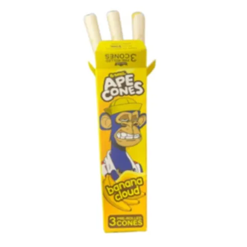 G-ROLLZ APE Cones Banana Cloud (3Pre-Rolled Cones)