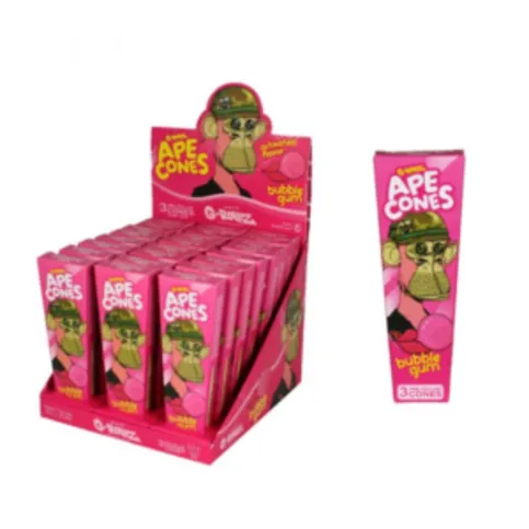 G-ROLLZ APE Cones Bubblegum (3 Pre-Rolled Cones)