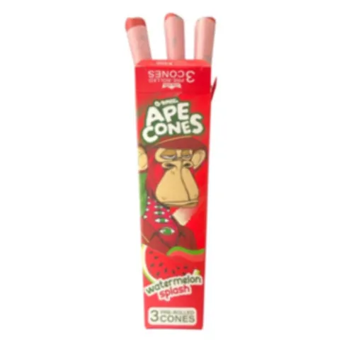G-ROLLZ APE Cones Watermelon Splash (3Pre-Rolled Cones)