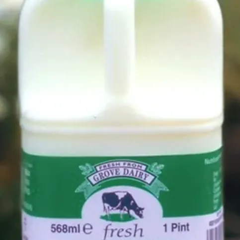Grove Dairy Semi Skimmed 568ml