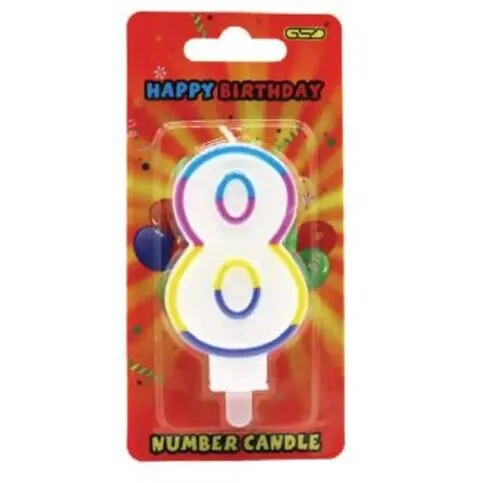 Gsd Number 8 Candle