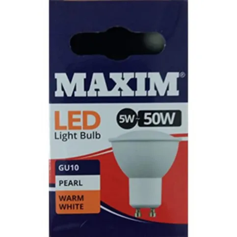 Maxim Gu10 Led Bulb 5w