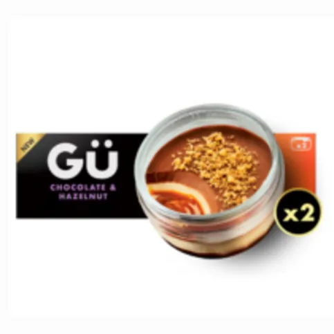 GU Chocolate & Hazelnut Twin Pack