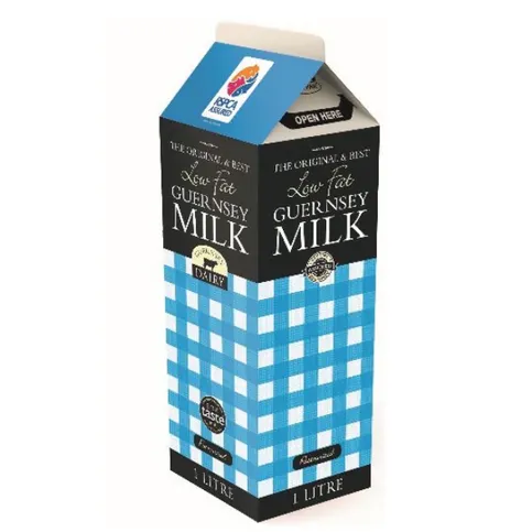 Guernsey Milk Low Fat 1ltr