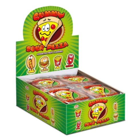Gummy Sour Pizza 20g