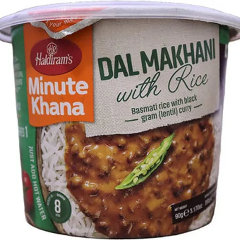 Haldirams Minute Khana Dalmakhani with Rice 90g