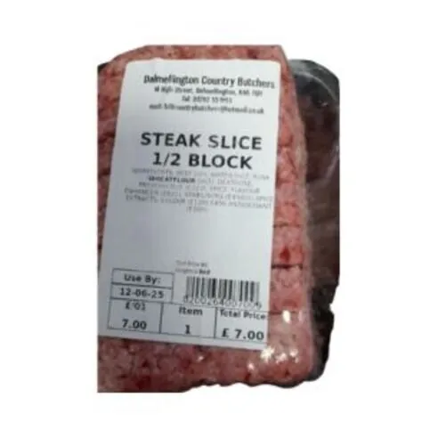 Half Block Slice Sausage