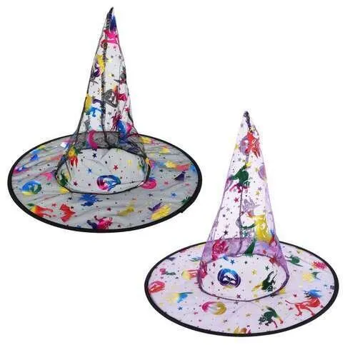 Halloween Multicoloured Witch’s Hat