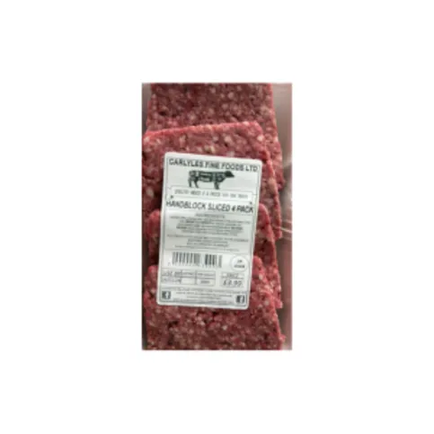 Carlyles Handblock Sliced 4 Pack