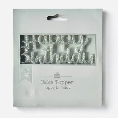 Happy Birthday Cake Topper