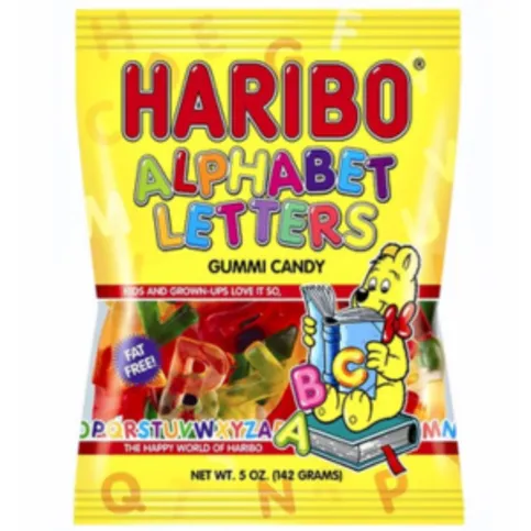 Haribo Alphabets 142g