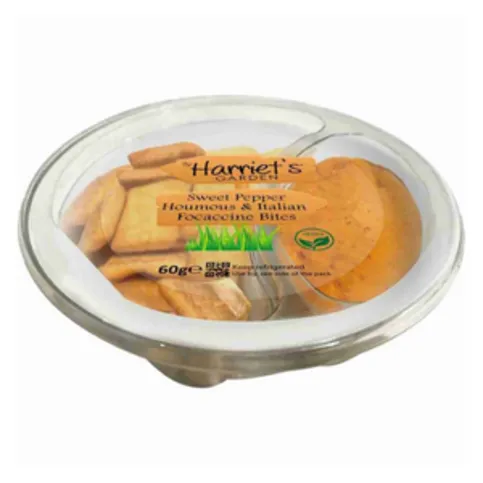 Harriets  Sweet Pepper Houmous & Crackers 60g
