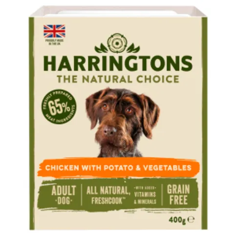 Harringtons Chicken & Veg Adult Wet Dog Food 400g