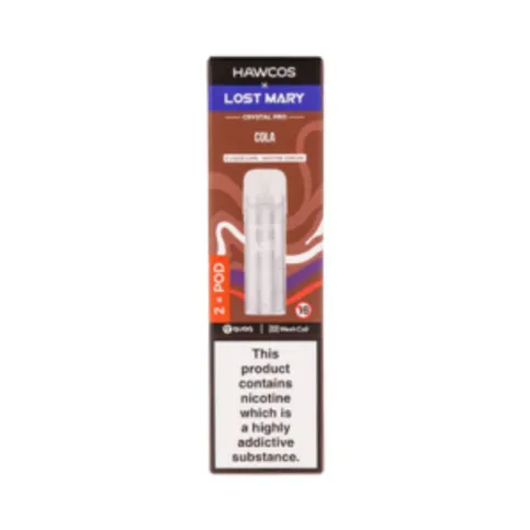 Hawcos x Lost Mary Crystal Pro Prefilled Pod Refill -  Cola 20mg