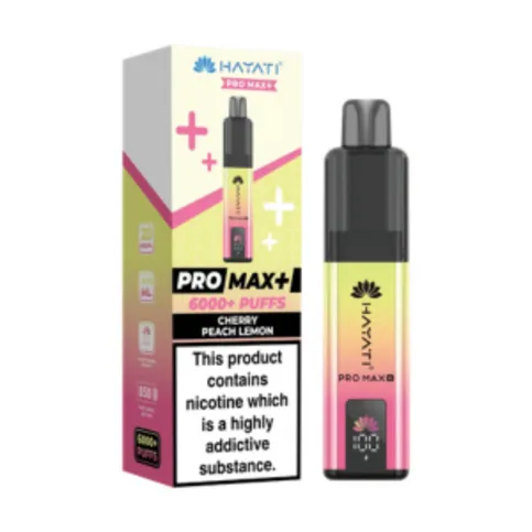 Hayati Pro Max+ Kit Cherry Peach Lemon 20mg