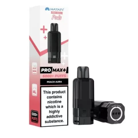 Hayati Pro Max Pods Peach Aura