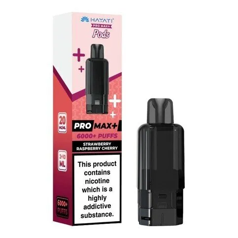Hayati Pro Max+ Pod Strawberry Raspberry Cherry 20mg